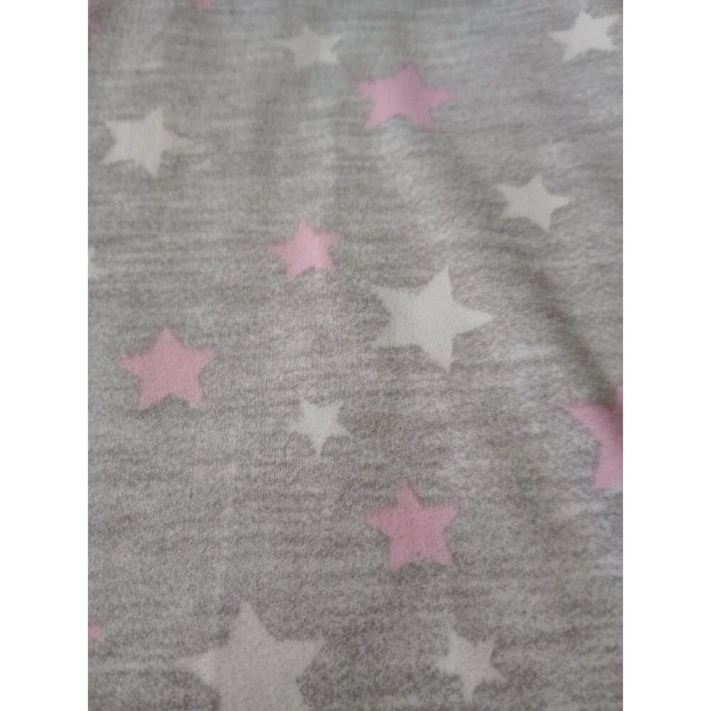 2pc Legging Lot Old Navy/Bobbie Brooks sz L 10/12 Girls NavBlu Floral/Gray Stars